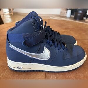 Air Force 1 High '07 'Midnight Navy' 315121-405. Size 11
